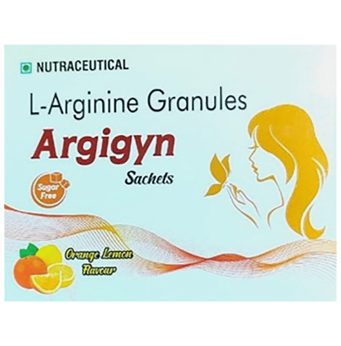 Argigyn Sachet Orange Lemon Sugar Free