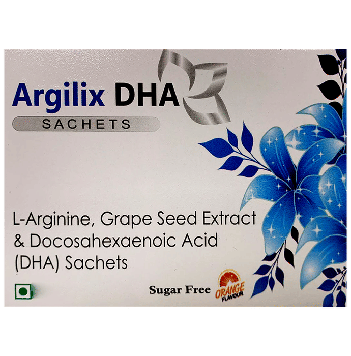 Argilix DHA Sachet Orange Sugar Free
