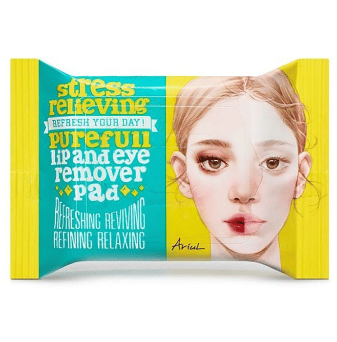 Ariul Stress Relieving Purefull Lip And Eye Remover Pads