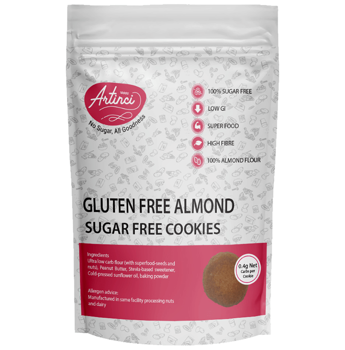 Artinci Gluten Free Almond Sugar Free Cookie