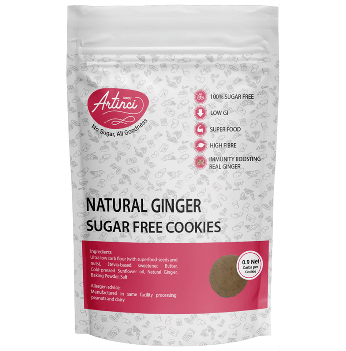 Artinci Natural Ginger Sugar Free Cookie
