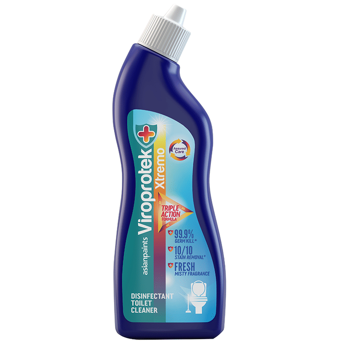 Asianpaints Viroprotek Xtremo Disinfectant Toilet Cleaner (500ml Each)