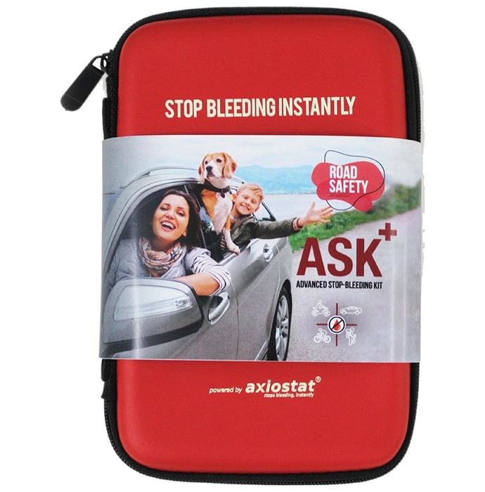 ASK+ Advanced Stop-Bleeding Kit/First Aid Kit/Safety Kit Road Safety