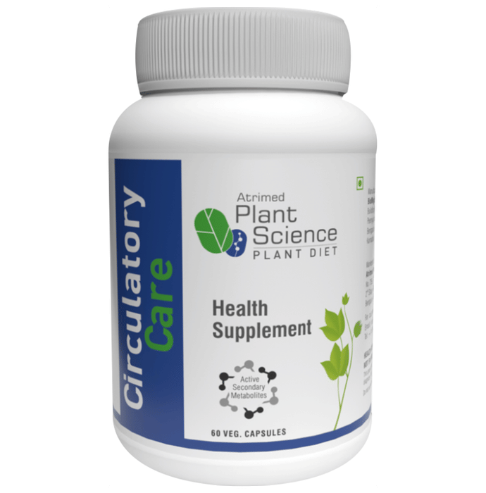 Atrimed Plant Science Plant Diet Circulatory Care Veg Capsule