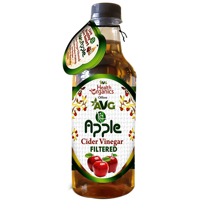 AVG Apple Cider Vinegar ACV Filtered for Weight Management & Metabolism