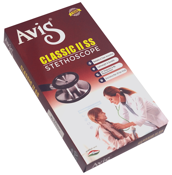 Avis Classic II SS Stethoscope Grey