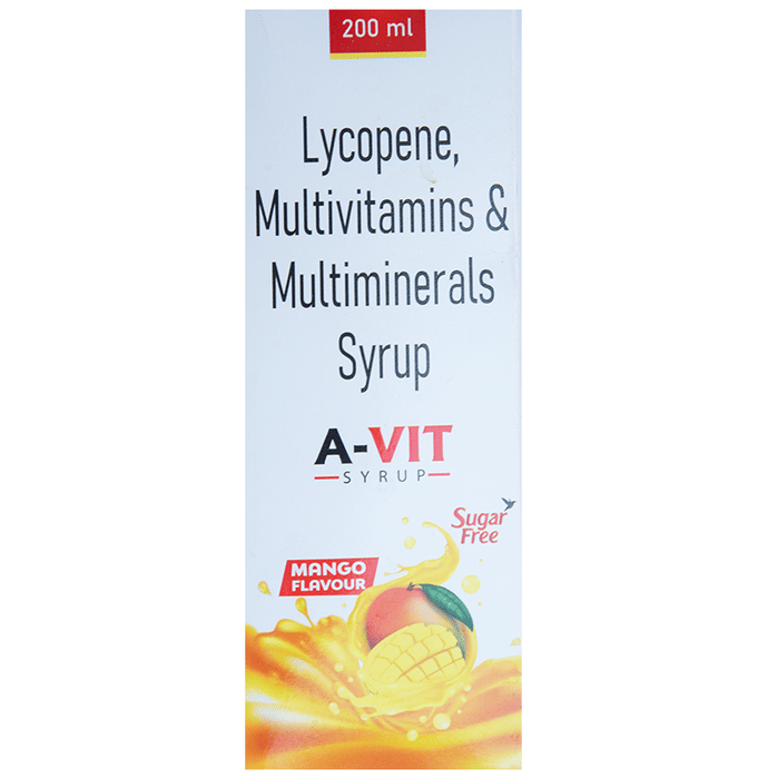A-Vit Syrup Mango Sugar Free