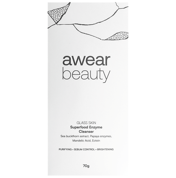 Awear Beauty Glass Skin Superfood Enzyme Cleanser