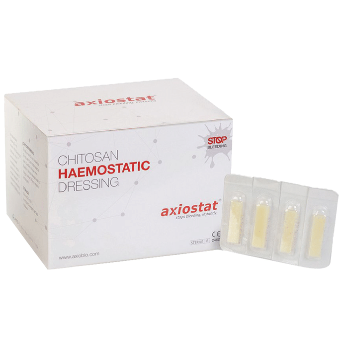 Axiostat Nasal Bleeding Control Chitosan Haemostatic Dressing