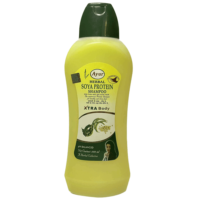 Ayur Herbal Shampoo(1000ml) Soya Protein