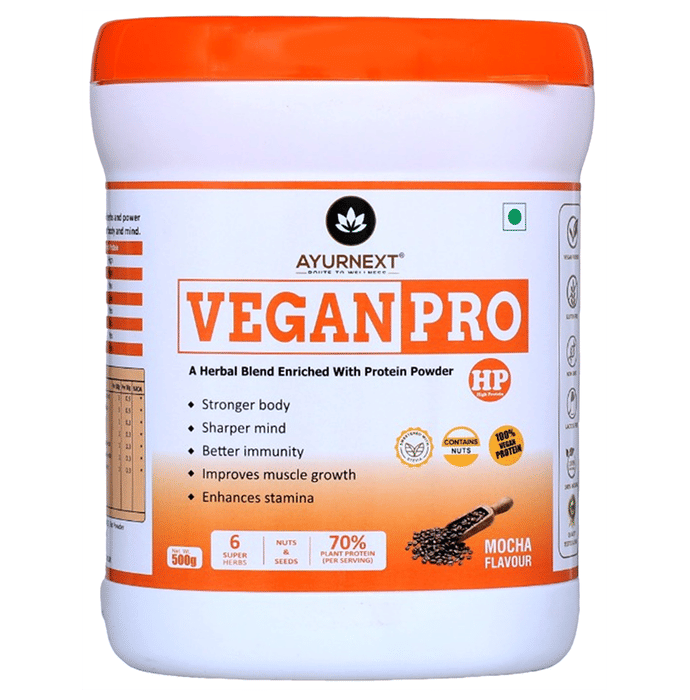 Ayurnext Vegan Pro HP Powder Mocha