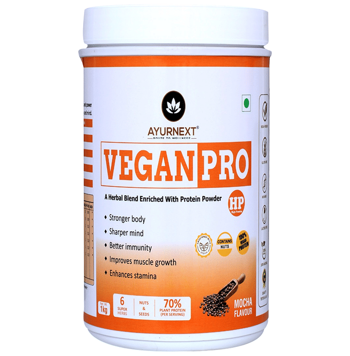 Ayurnext Vegan Pro HP Powder Mocha