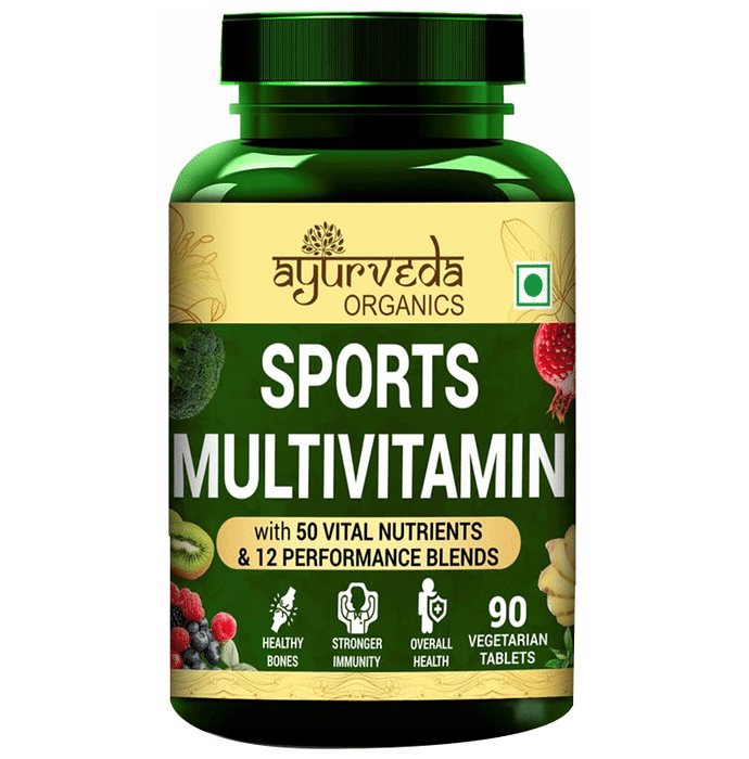 Ayurveda Organics Sports Multivitamin Vegetarian Tablet