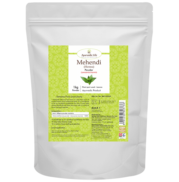 Ayurvedic Life Mehendi Powder