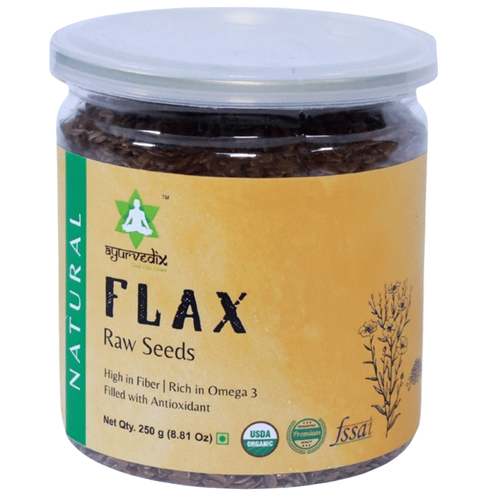 Ayurvedix Flax Raw Seeds