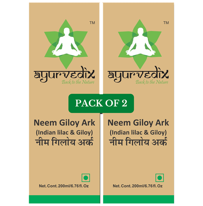 Ayurvedix Neem Giloy Ark (200ml Each)