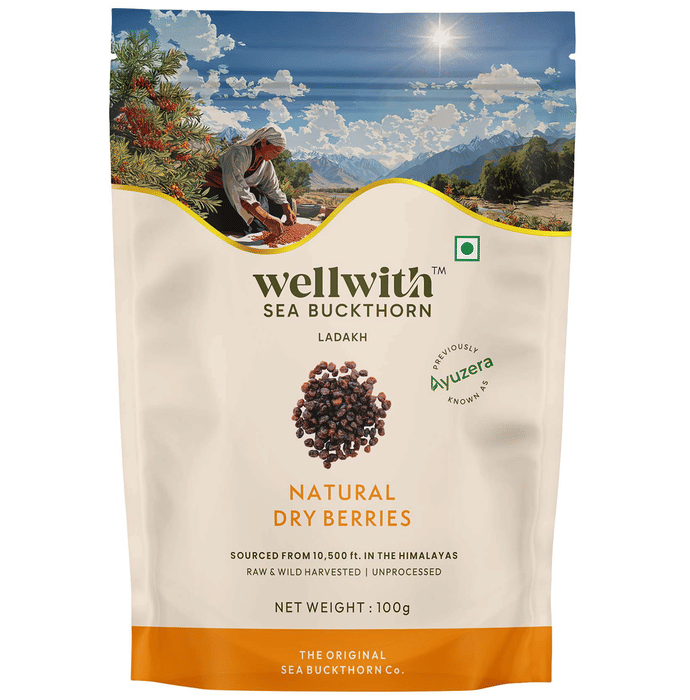 Ayuzera Sea Buckthorn Natural Dry Berries