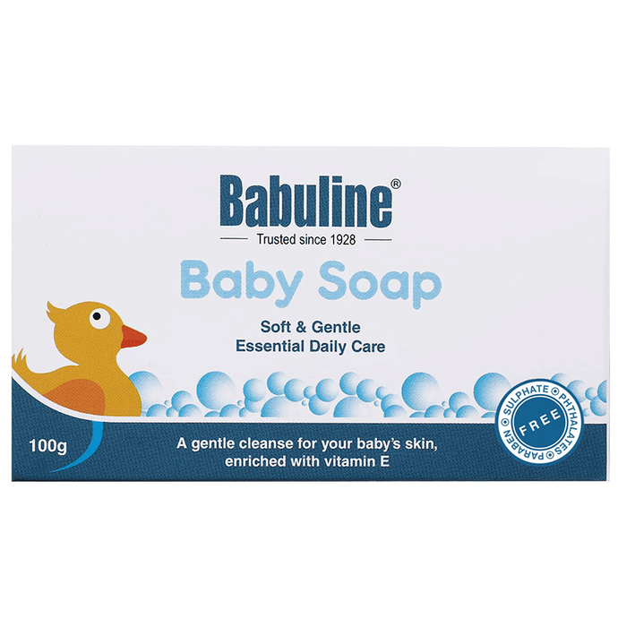 Babuline Baby Soap for new Born | No Harmful Chemicals | Paraben & Sulphate Free | Dermatologically tested