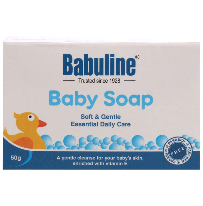 Babuline Baby Soap for new Born | No Harmful Chemicals | Paraben & Sulphate Free | Dermatologically tested