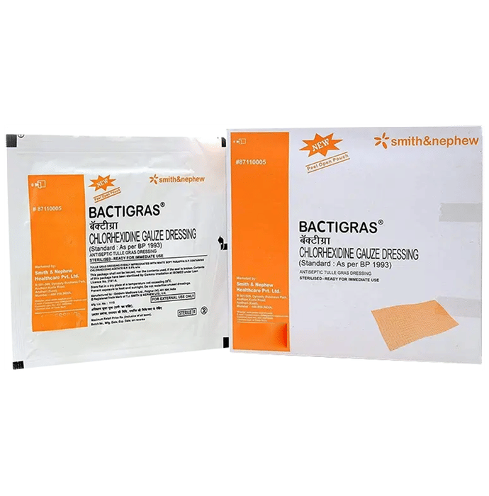 Bactigras Dressing 10cm x 10cm