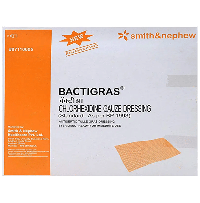 Bactigras Dressing 10cm x 30cm