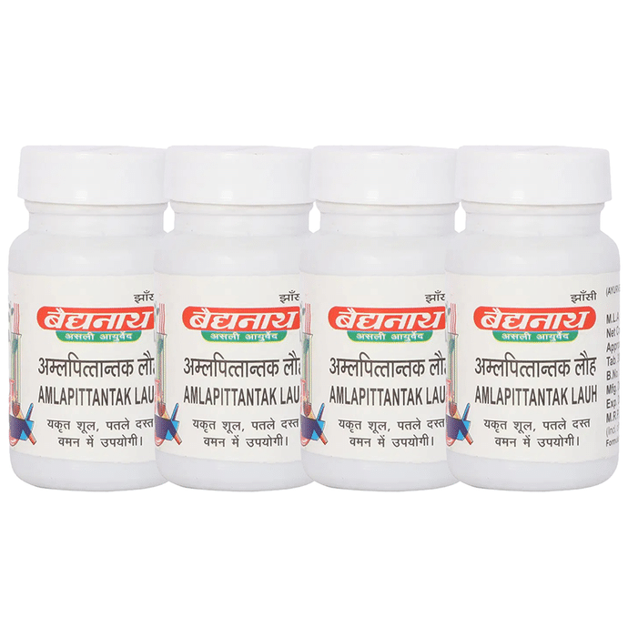 Baidyanath (Jhansi) Amlapittantak Lauh Tablet (40 Each)