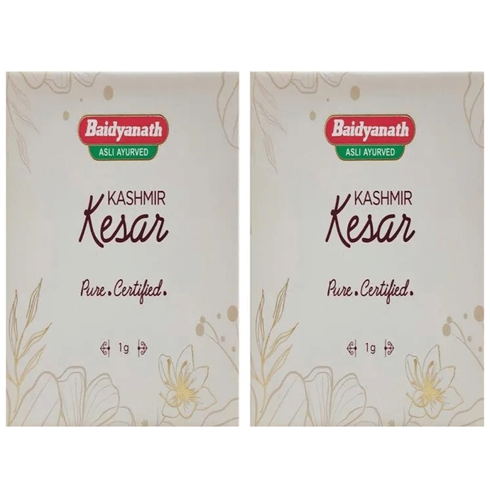 Baidyanath (Jhansi) Kashmir Kesar (1gm Each)