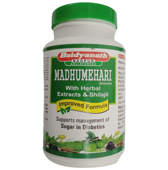Baidyanath (Nagpur) Madhumehari Granules for Blood Sugar Support