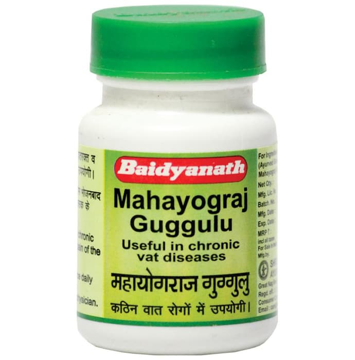 Baidyanath (Nagpur) Mahayograj Guggulu Tablet for Vata Ailments