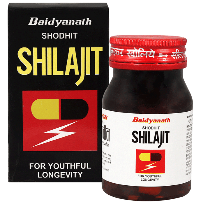 Baidyanath (Noida) Shodhit Shilajit Capsule