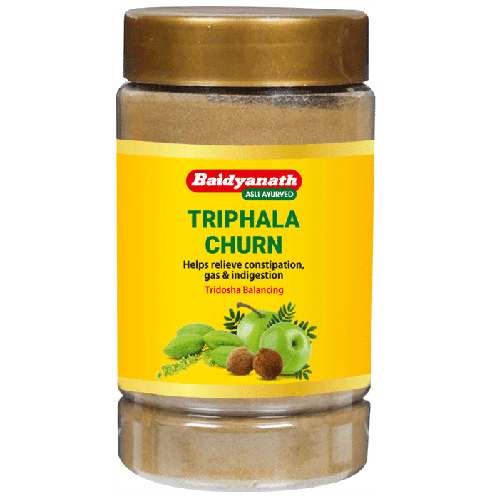 Baidyanath Triphala Churn | Eases Constipation, Acidity & Gas