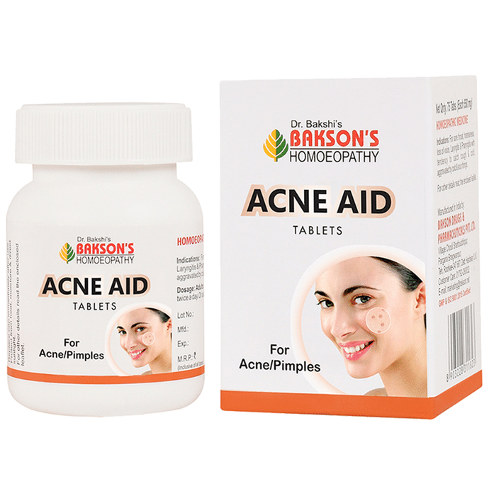 Bakson's Homeopathy Acne Aid Tablet