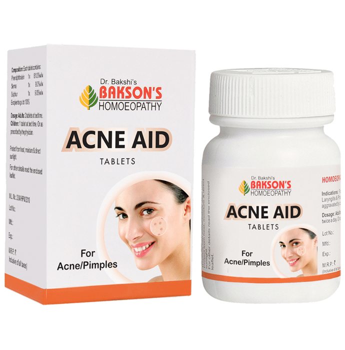 Bakson's Homeopathy Acne Aid Tablet