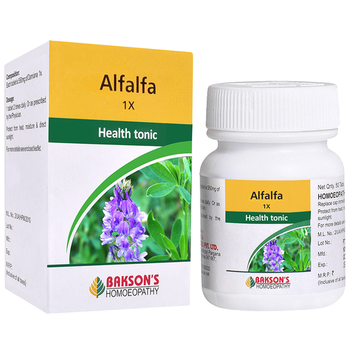 Bakson's Homeopathy Alfalfa 1X