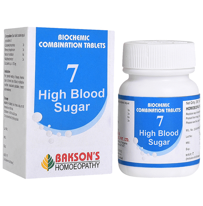 Bakson's Homeopathy Biocombination 7 Tablet