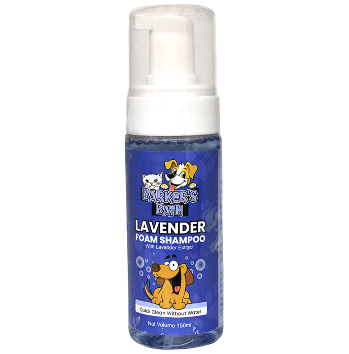 Barker's Bath Lavender Foam Shampoo