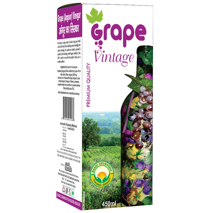 Basic Ayurveda Grape Vinegar