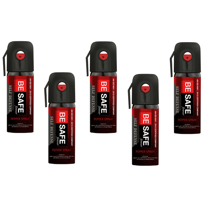 Be Safe Forever Self Defense Pepper Spray (35gm Each)