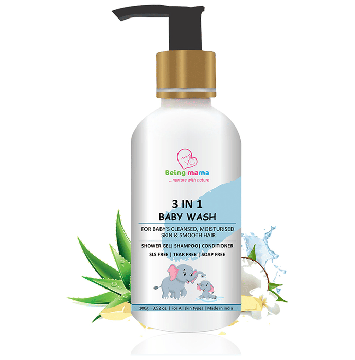 Being Mama 3 in 1 Baby Wash