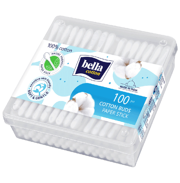 Bella Cotton Buds with Paper Stick