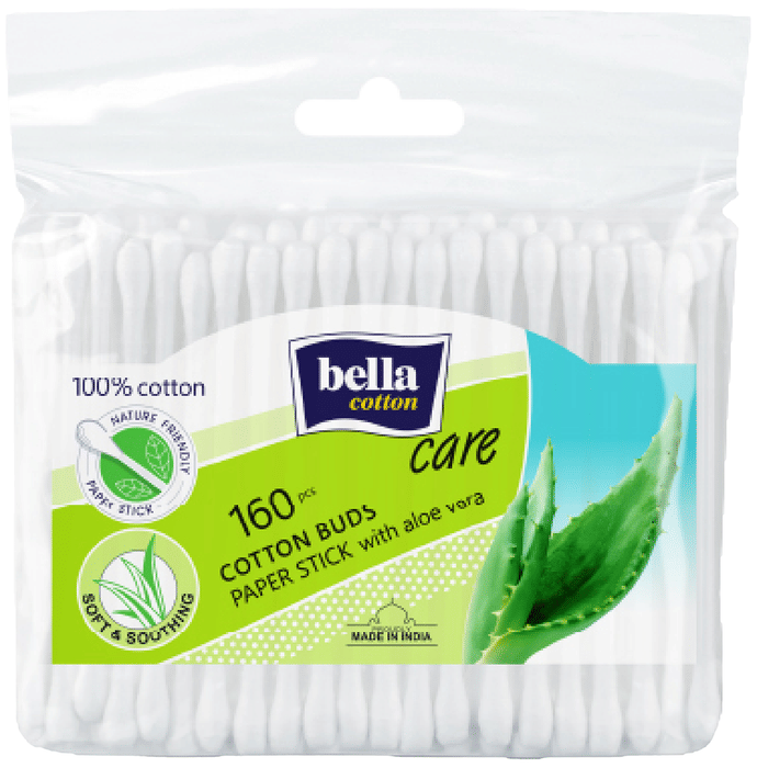 Bella Cotton Buds with Paper Stick