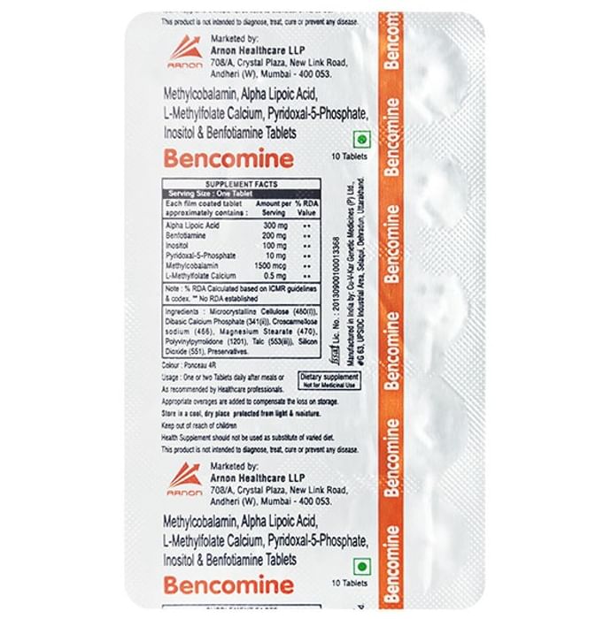 Bencomine Tablet
