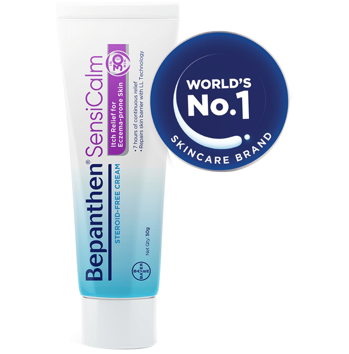 Bepanthen Sensi Calm Cream,Steroid-free,Itch Relief for Eczema Prone Skin Cream