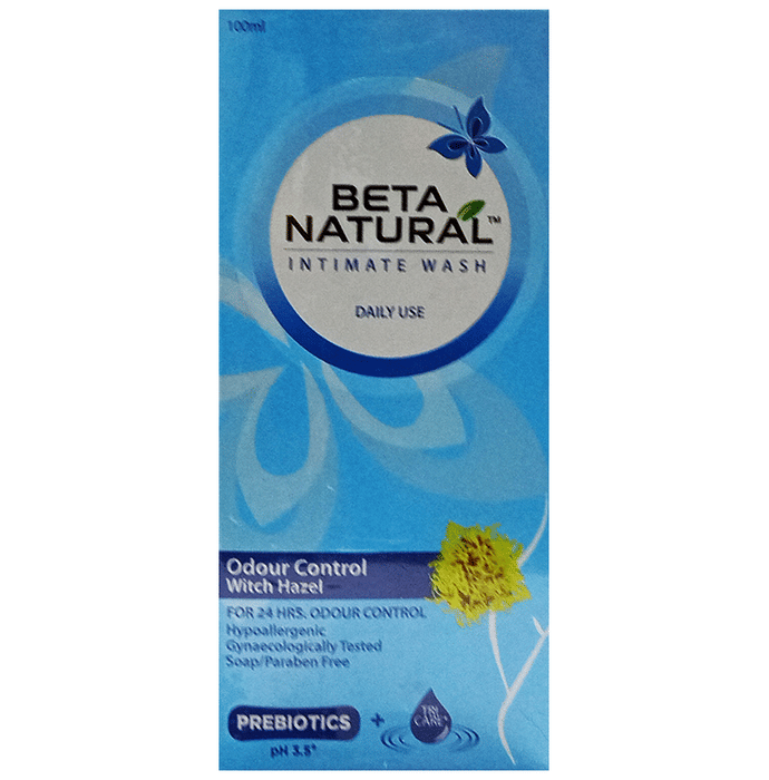 Beta Natural Intimate Wash Witch Hazel