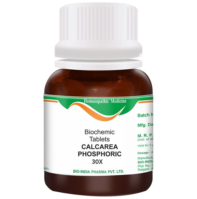 Bio India Calcarea Phosphoric Biochemic Tablet 30X
