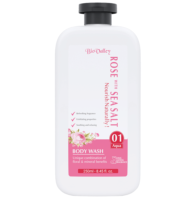 Bio Valley Body Wash Rose & Sea Salt