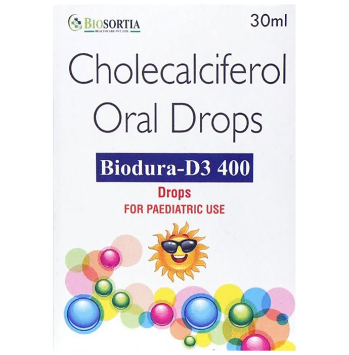 Biodura D3 400 Oral Drops
