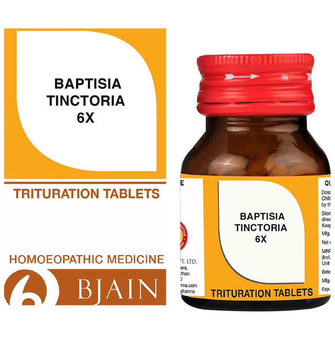 Bjain Baptisia Tinctoria Trituration Tablet 6X