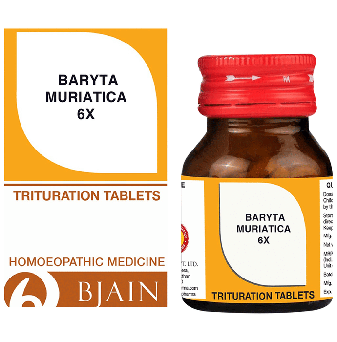 Bjain Baryta Muriatica Trituration Tablet 6X