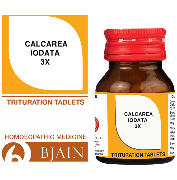 Bjain Calcarea Iodata Trituration Tablet 3X